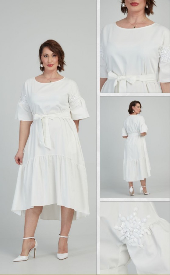 Платье Изольда белое
