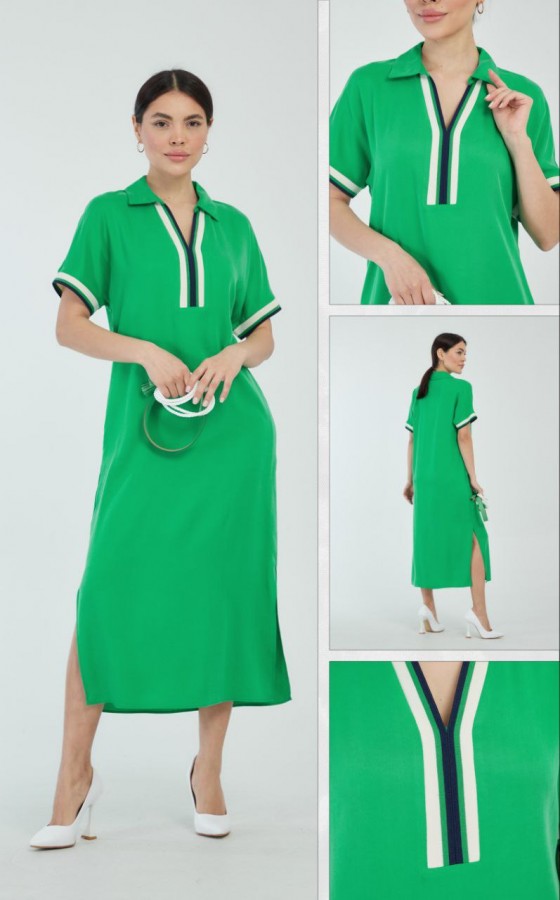 Платье Оливия зеленая