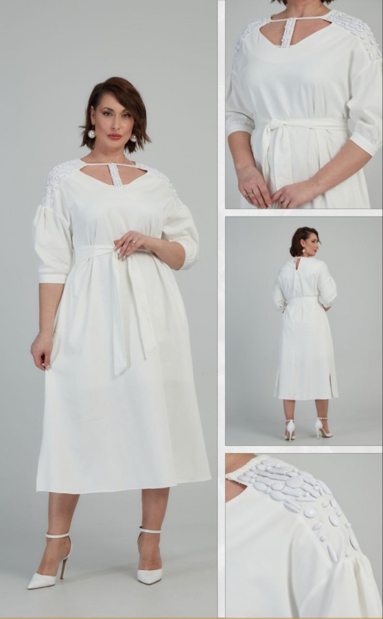 Платье Роксана белое