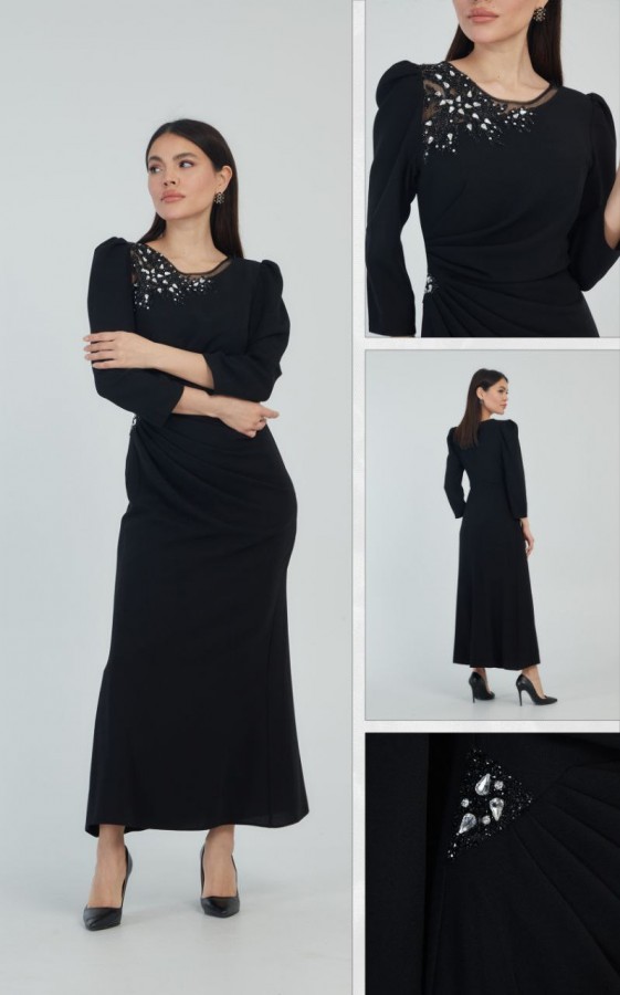 Платье Моника черное