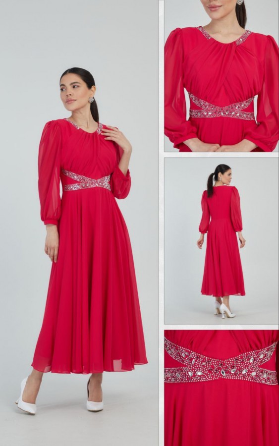 Платье Джоанна красное