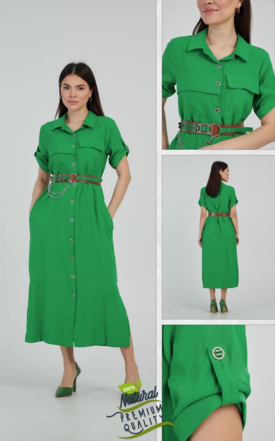 Платье Карина зеленая